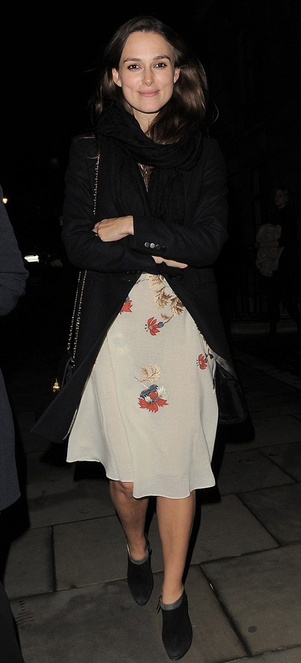 Keira Knightley khoe có “tin vui” - 3 Keira Knightley đang mang bầu những tháng đầu tiên.
