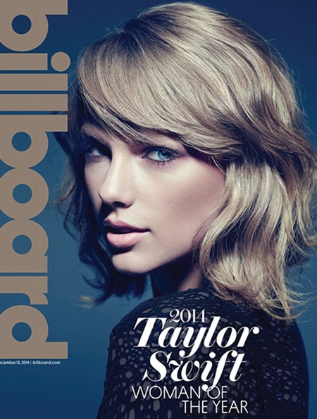 Taylor Swift - Người phụ nữ của năm - 1 Taylor Swift được tạp chí Billboard bình chọn là Người phụ nữ của năm 2014.