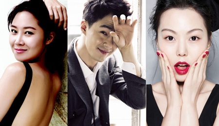 Những chuyện tình rắc rối và bất ngờ của làng giải trí xứ Hàn - 3 Jo In Sung đá Kim Min Hee (phải) và Gong Hyo Jin