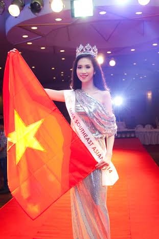 Vũ Trần Triều Thu giành danh hiệu Hoa Hậu Đông Nam Á - 4 Normal
