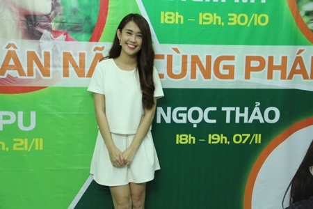 Ngọc Thảo lần đầu “cân não” đấng mày râu - 6 Ngọc Thảo lần đầu “cân não” đấng mày râu