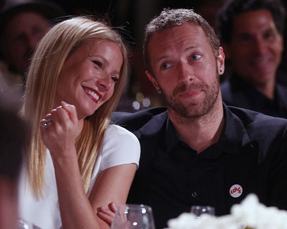 Chris Martin và Gwyneth Paltrow khi còn hạnh phúc