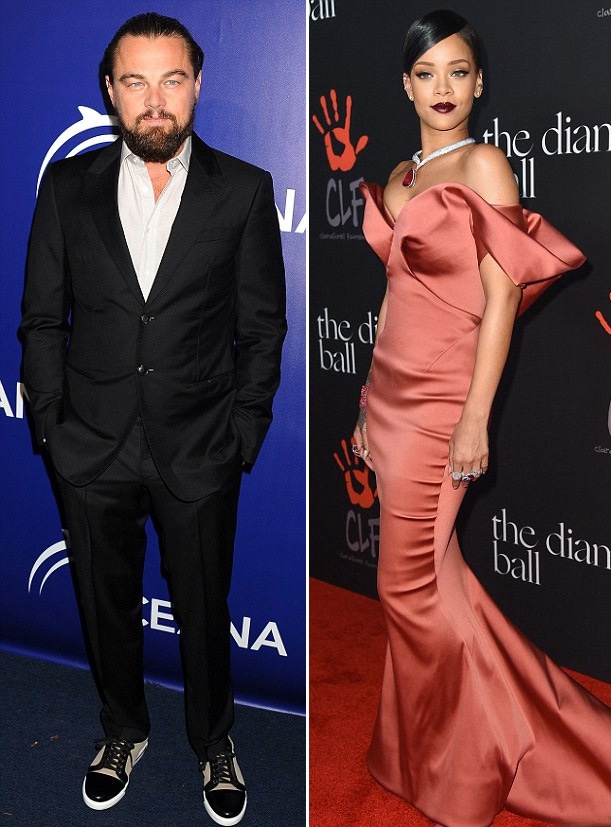 Hollywood xôn xao về việc Leonardo DiCaprio hò hẹn với Rihanna - 1 Leonardo DiCaprio đang cặp kè với Rihanna?