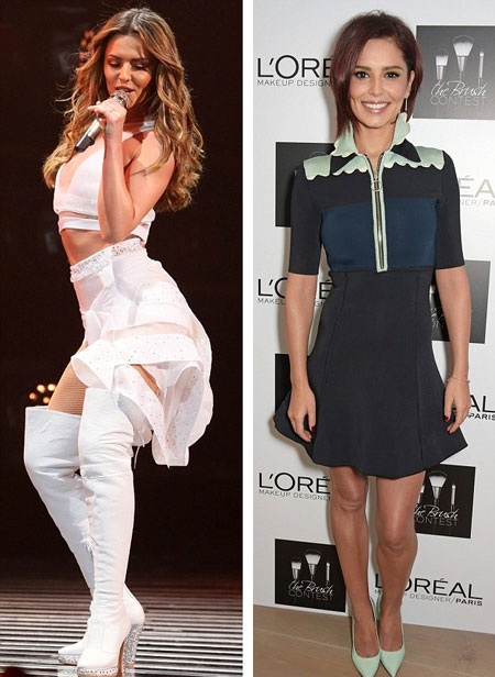 Cheryl Fernandez-Versini mới mẻ với tóc ngắn