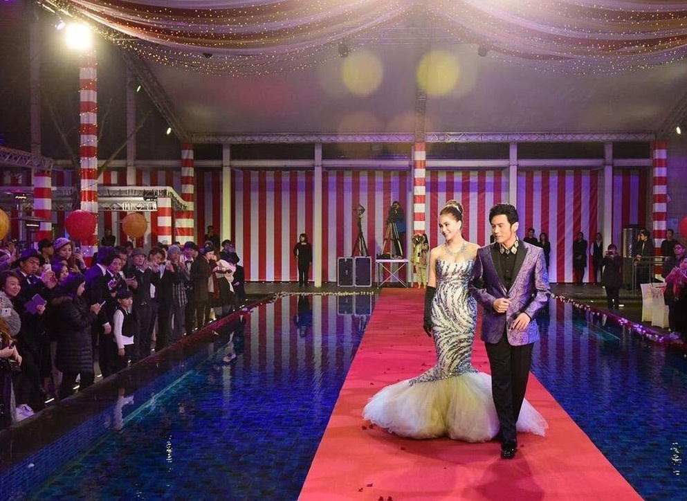 Tiệc cưới tại Đài Loan của Châu Kiệt Luân và Hannah được trang hoàng như một rạp xiếc ngoài trời.