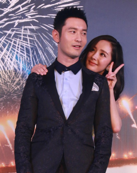 Dương Mịch “sàm sỡ” Huỳnh Hiểu Minh - 12 Cặp đôi được khen là rất ăn ý và đẹp đôi trên màn ảnh.
