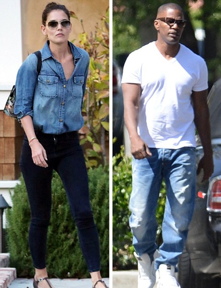Jamie Foxx phủ nhận đang hò hẹn với Katie Holmes - 3 Jamie lên tiếng phủ nhận còn Katie Holmes chọn cách im lặng trước tin đồn hò hẹn bí mật.