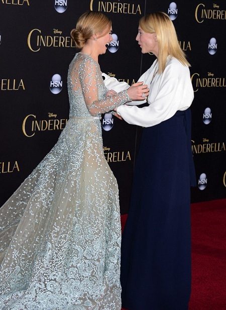 Cận cảnh chiếc váy tuyệt đẹp của "nàng Lọ Lem" Lily James - 11 Lily và nữ diễn viên từng giành giải Oscar -