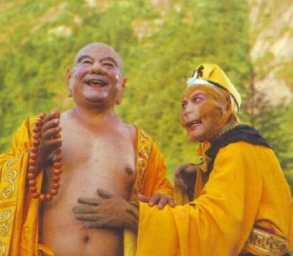 Diễn viên đóng Phật Di Lặc trong “Tây du ký” qua đời - 1 Nghệ sĩ Thiết Ngưu và Lục Tiểu Linh Đồng trong bộ phim Tây Du Ký phiên bản năm 1986.
