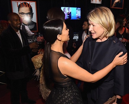 Kim Kardashian nổi bật tại tiệc 100 nhân vật ảnh hưởng của Time - 12 Kim vui vẻ khi được gặp bà