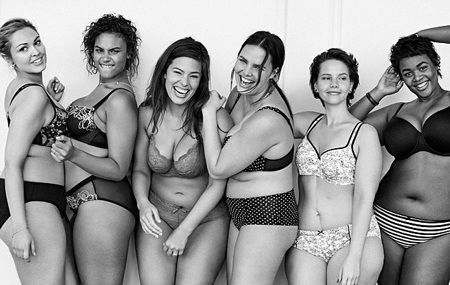 Hãng nội y dùng người mẫu béo để "tuyên chiến" với Victoria's Secret - 1 Hãng Lane Bryant sử dụng những người mẫu ngoại cỡ để giới thiệu bộ sưu tập xuân của hãng.