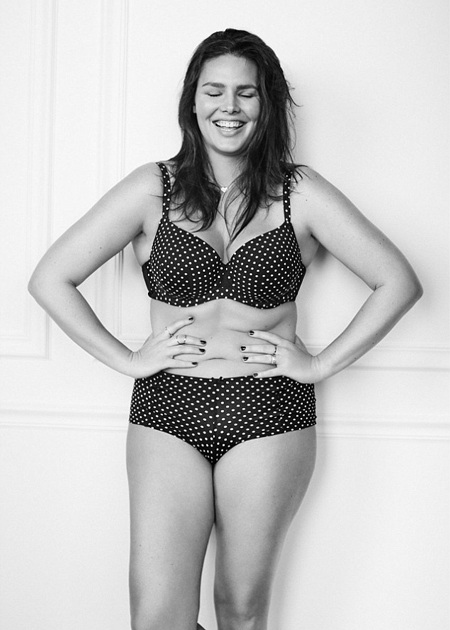 Hãng nội y dùng người mẫu béo để "tuyên chiến" với Victoria's Secret - 3 Hãng Lane Bryant sử dụng những người mẫu ngoại cỡ để giới thiệu bộ sưu tập xuân của hãng.
