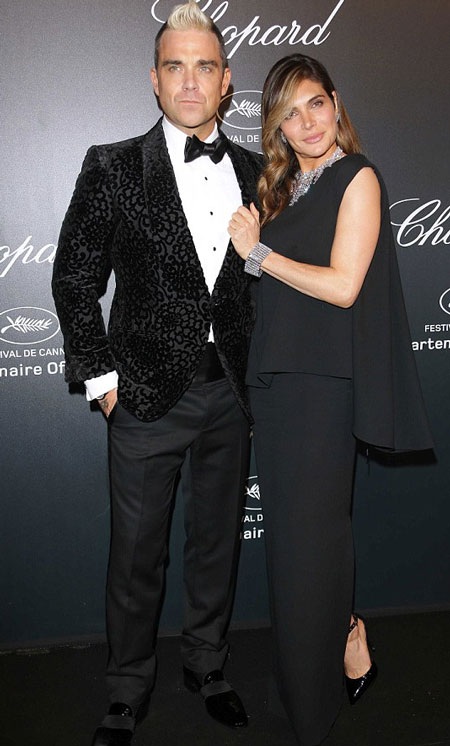 "Bông hồng Nga" xuất hiện cuốn hút tại Cannes - 28 Vợ chồng nam ca sĩ Robbie Williams