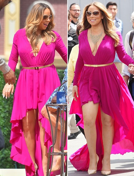 Tăng cân mất kiểm soát, Mariah Carey vẫn tự tin khoe thân - 2 Tăng cân mất kiểm soát, Mariah Carey vẫn tự tin khoe thân