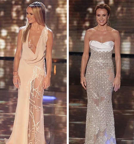 Sau một thời gian thua kém đàn chị vì váy vóc gợi cảm, nữ giám khảo