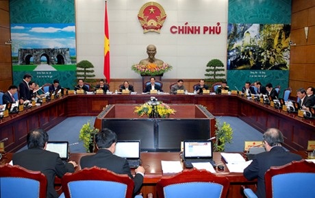 Phiên họp thường kỳ tháng 1/2015 của Chính phủ diễn ra trong trọn một ngày.