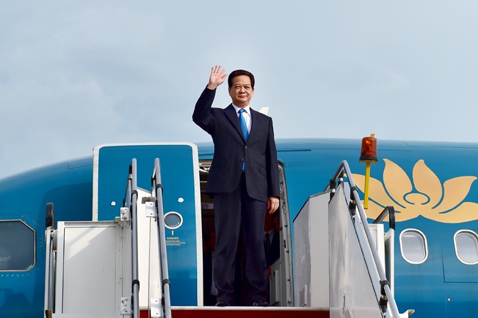“Bất cứ việc gì xảy ra trên Biển Đông đều thu hút sự chú ý của quốc tế” - 1 Thủ tướng Nguyễn Tấn Dũng đến Malaysia dự Hội nghị cấp cao ASEAN lần thứ 26.