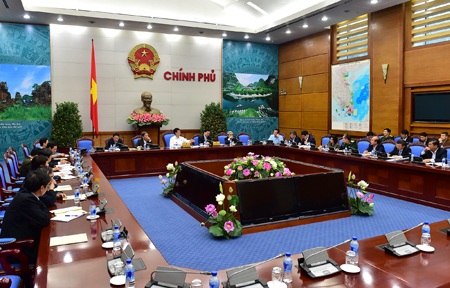 Thủ tướng: Đầu tư dàn trải, mọi công sức, tiền bạc đều trôi sông, trôi biển - 1 Thủ tướng chủ trì phiên họp của UB Quốc gia về biến đổi khí hậu (ảnh: Chinhphu.vn).