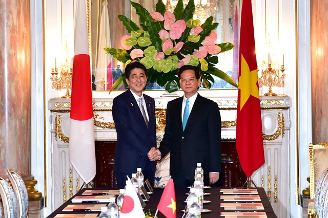 2 Thủ tướng tại cuộc hội đàm.