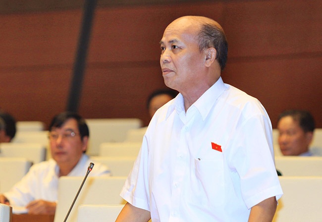 Giảm án tử hình: “Nhân đạo với tội phạm là vô nhân đạo với cộng đồng!” - 1 Đại biểu Đỗ Văn Đương (TPHCM) (ảnh: Việt Hưng).