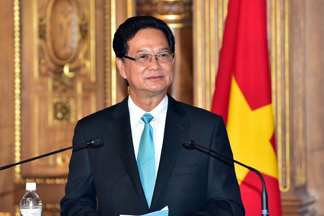 2 Thủ tướng tại cuộc hội đàm.