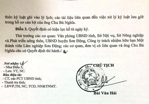 Giám đốc công ty lâm nghiệp mở đường phá rừng thoát mất chức vì nghiêm túc kiểm điểm - 2 Giám đốc công ty lâm nghiệp mở đường phá rừng thoát mất chức vì nghiêm túc kiểm điểm
