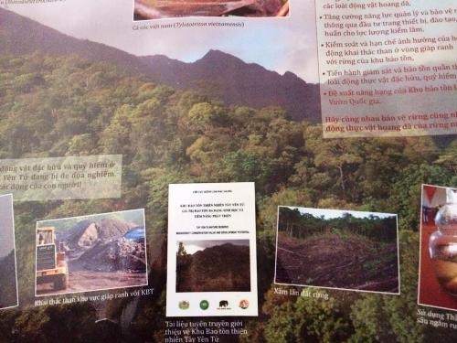 Tuyên truyền bảo vệ rừng tại tỉnh Bắc Giang.