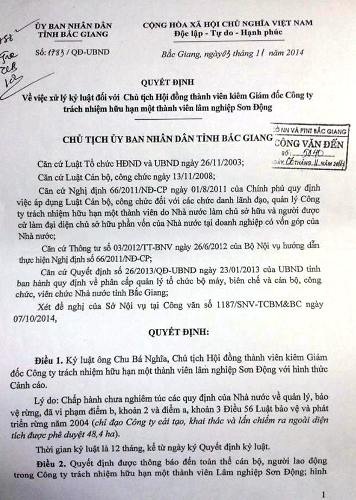 Giám đốc công ty lâm nghiệp mở đường phá rừng thoát mất chức vì nghiêm túc kiểm điểm - 1 Giám đốc công ty lâm nghiệp mở đường phá rừng thoát mất chức vì nghiêm túc kiểm điểm