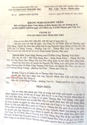 Bài 27: Bản án phi lý bị kháng cáo, Tòa tỉnh Phú Thọ mở phiên xét xử phúc thẩm