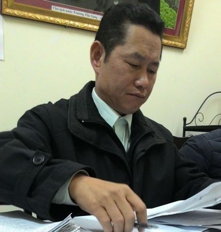 Ông Lê Văn Việt - Chủ tịch UBND phường Tây Tựu từng bị kỷ luật do ông Tuấn tố cáo sai phạm.