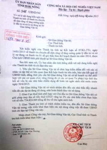 Thi công QL 28 đoạn qua Đắk Nông: Chậm chạm và nhiều sai phạm.