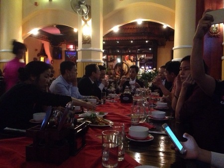 Thủ tục nhập cảnh vào Nga khá nhanh và thuận lợi, không như tưởng tượng ban đầu của đoàn chúng tôi.