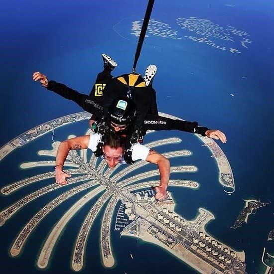 Khám phá Dubai từ trên cao. (Nguồn: POPSUGAR)