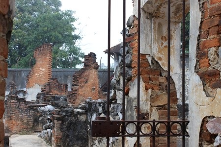 Vào mùa hè, các phòng giam nơi đây g