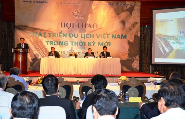 Ban Kinh tế T.Ư và Bộ Văn hóa bàn giải pháp phát triển du lịch - 3 Trưởng Ban Kinh tế Trung ương Vương Đình Huệ: