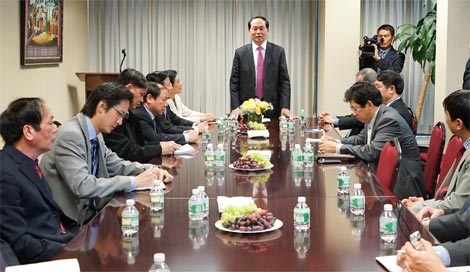 Bộ trưởng Trần Đại Quang hội kiến với Quyền Chủ tịch Đại hội đồng Liên hợp quốc - 2 Bộ trưởng Trần Đại Quang hội kiến với Quyền Chủ tịch Đại hội đồng Liên hợp quốc