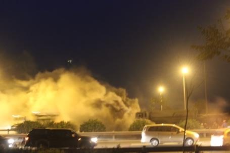 Hà Nội: Cháy dữ dội tại Đại lộ Thăng Long