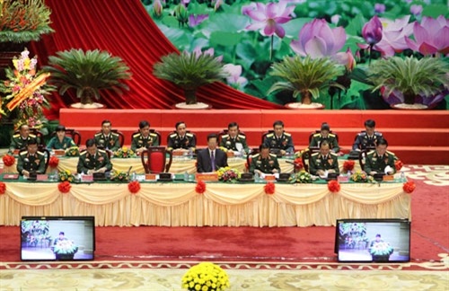 Đoàn chủ tịch điều hành Đại hội.