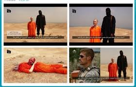 66 nhà báo bị sát hại trên thế giới năm 2014 - 1 Hình ảnh nhà báo James Foley bị sát hại trong cuộn băng hình do IS công bố.