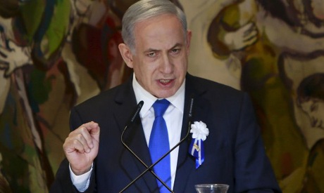 Israel hối thúc Mỹ "khai tử" thỏa thuận hạt nhân với Iran - 1 Thủ tướng Netanyahu luôn phản bác mạnh mẽ thỏa thuận hạt
nhân với Iran (Ảnh:
