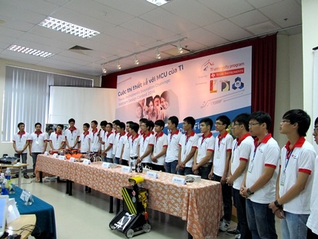Vòng chung kết TI - MCU toàn quốc 2014 vừa chính thức khai mạc tại ĐH Bách khoa, Đà Nẵng