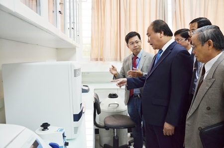 Phó Thủ tướng Nguyễn Xuân Phúc đánh giá cao những thành tích đáng kể của ĐH Duy Tân