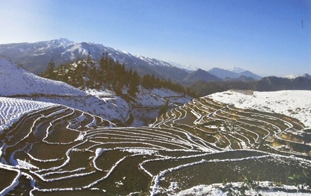 Tác phẩm Tuyết Sa Pa của tác giả Phạm Bằng đoạt giải Nhất ảnh đơn chủ đề Thiên nhiên
