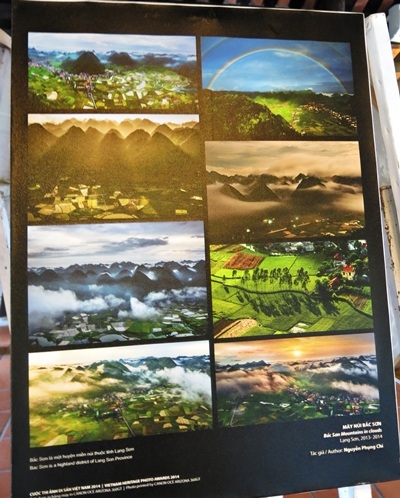 Mây núi Bắc Sơn của Nguyễn Phụng Chí đoạt giải Nhất ảnh bộ