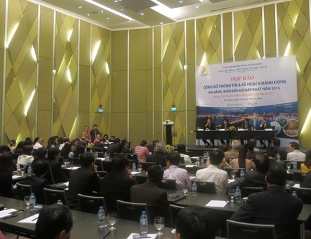 Đà Nẵng họp báo chính thức thông tin được Trip Advisor bình chọn là điểm đáng đến nhất năm 2015