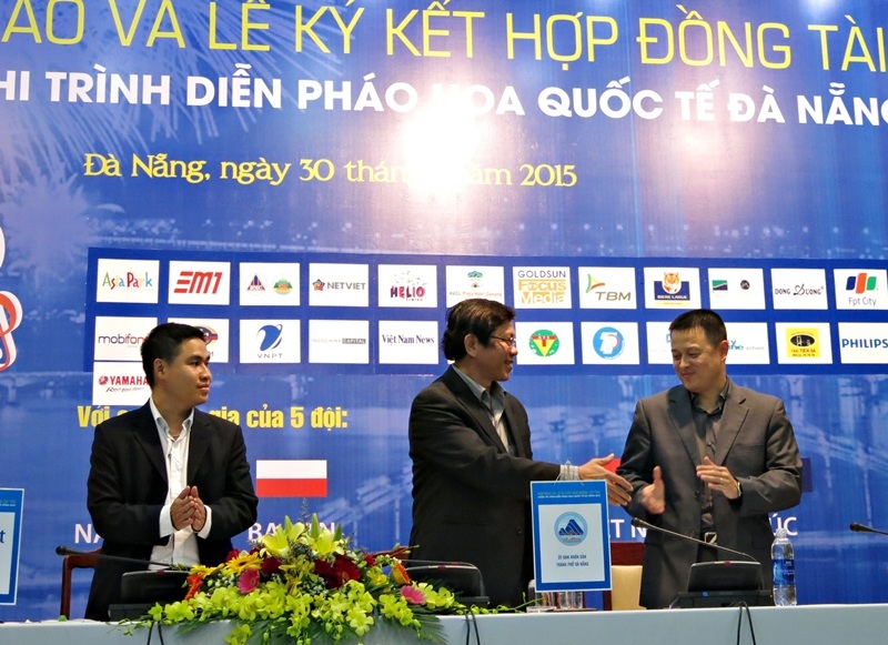 Các đơn vị, doanh nghiệp ký kết tài trợ Cuộc thi 