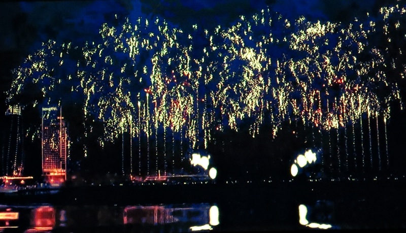 Hình ảnh từ các tác phẩm đạt giải cao của cuộc thi trình diễn pháo hoa trên máy tính 2014