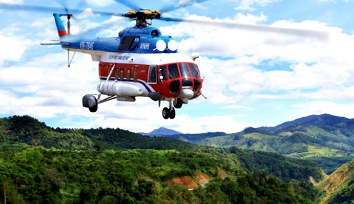 Du khách sắp được ngắm cảnh Đà Nẵng từ... trực thăng - 1 Đà Nẵng sắp có tour du lịch bằng trực thăng của Tổng Công ty trực thăng Việt Nam (ảnh minh họa)