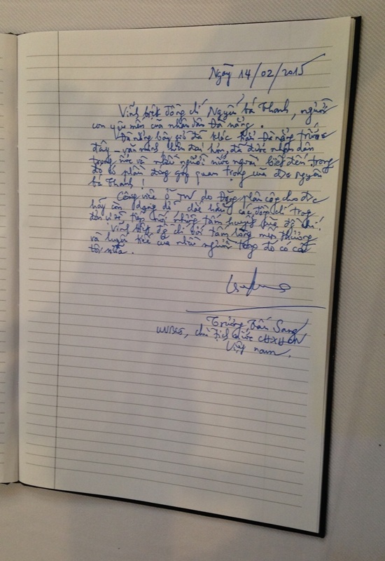  Chủ tịch nước Trương Tấn Sang chia buồn cùng gia quyến ông Nguyễn Bá Thanh