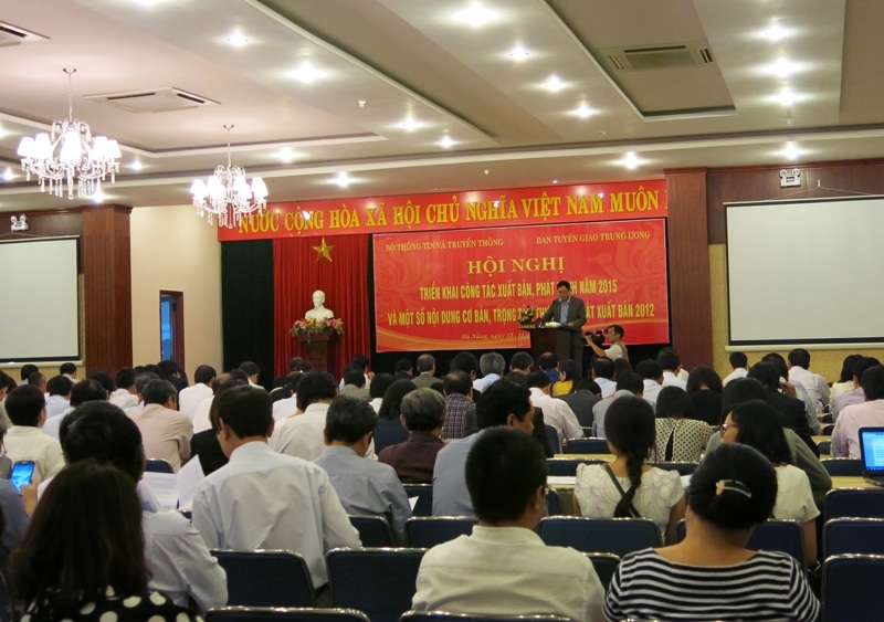 Hội nghị triển khai công tác xuất bản,phát hành năm 2015 diễn ra tại Đà Nẵng trong ngày 2015